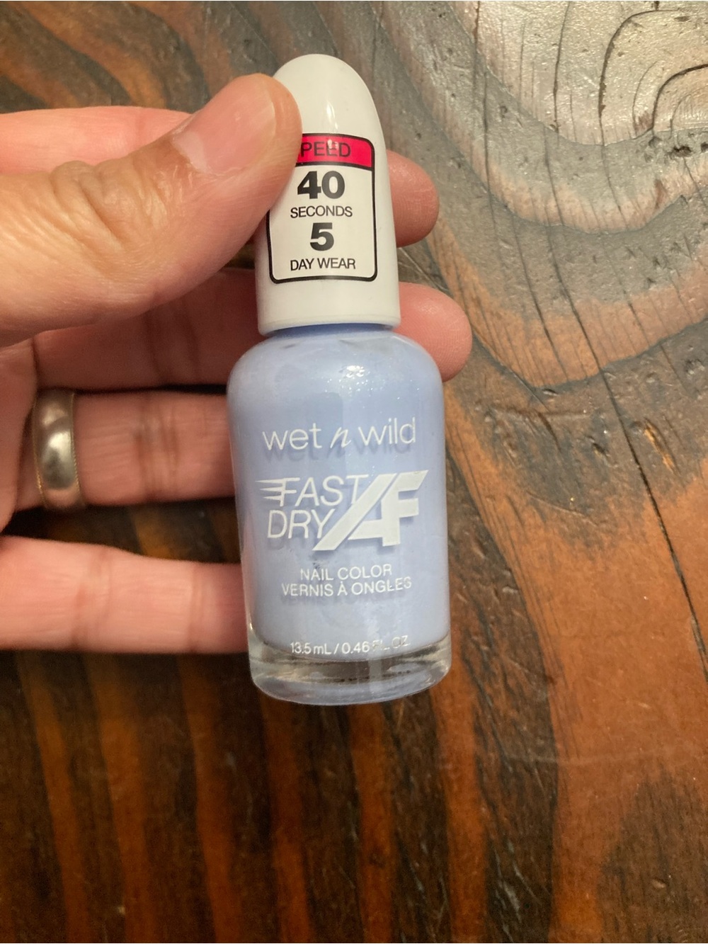 Wet n Wild Light Blue Nail Polish